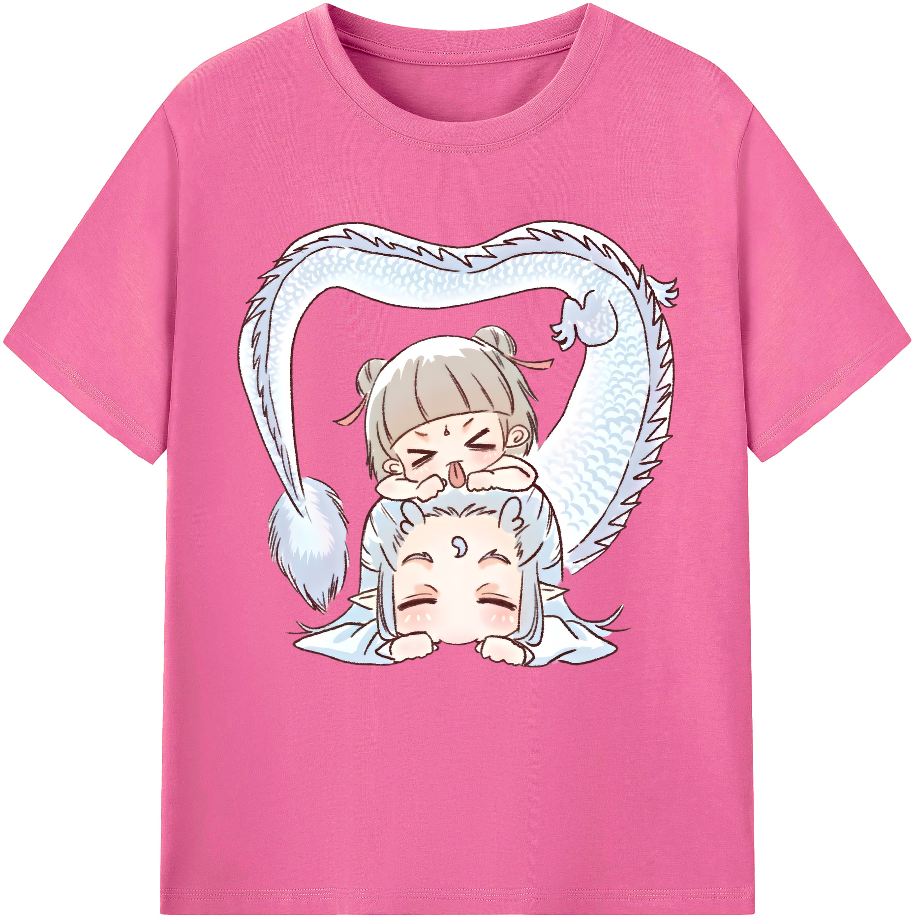 （画像用） Ne Zha 2 ナタ 魔童の大暴れ レディースカジュアルプリントTシャツ（綿100％）